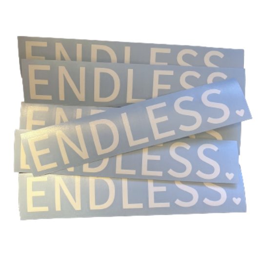 ENDLESS. Vinyl Sticker