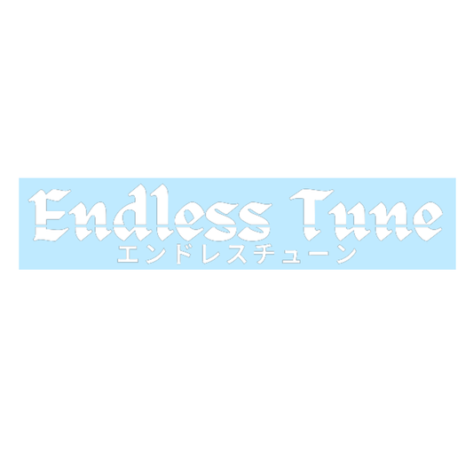 Endless Tune Windshield Banner