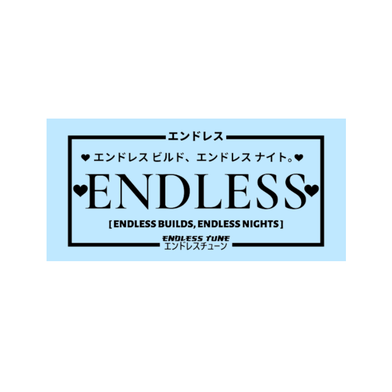 Endless Tune Rear Windshield Banner