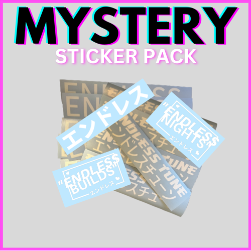 Mystery Vinyl Sticker Pack