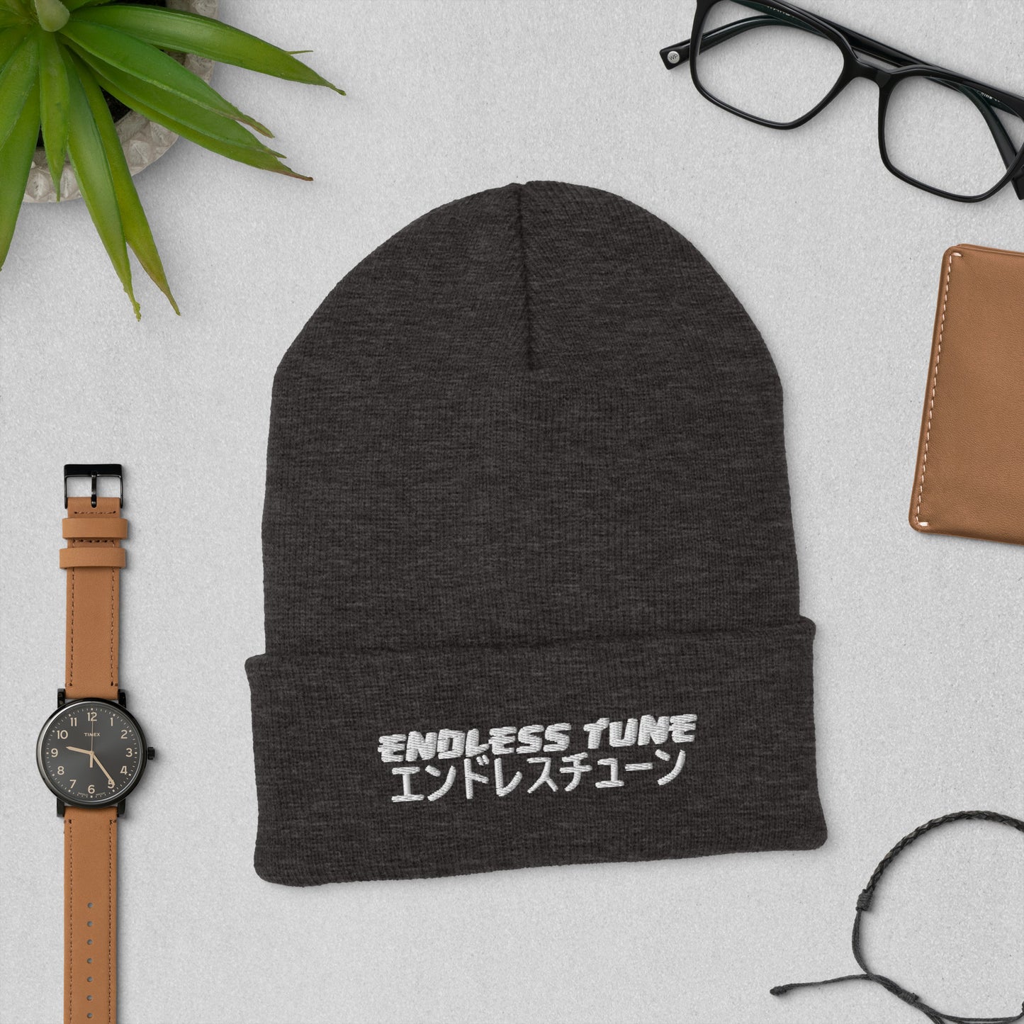 Endless Tune Classic Embroidered Beanie