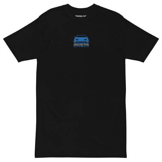 Endless Tune Supra Blue Embroidered Shirt