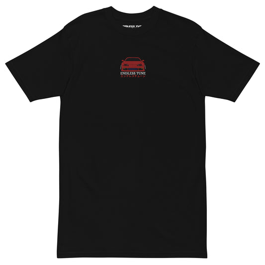 Endless Tune Supra Red Embroidered Shirt