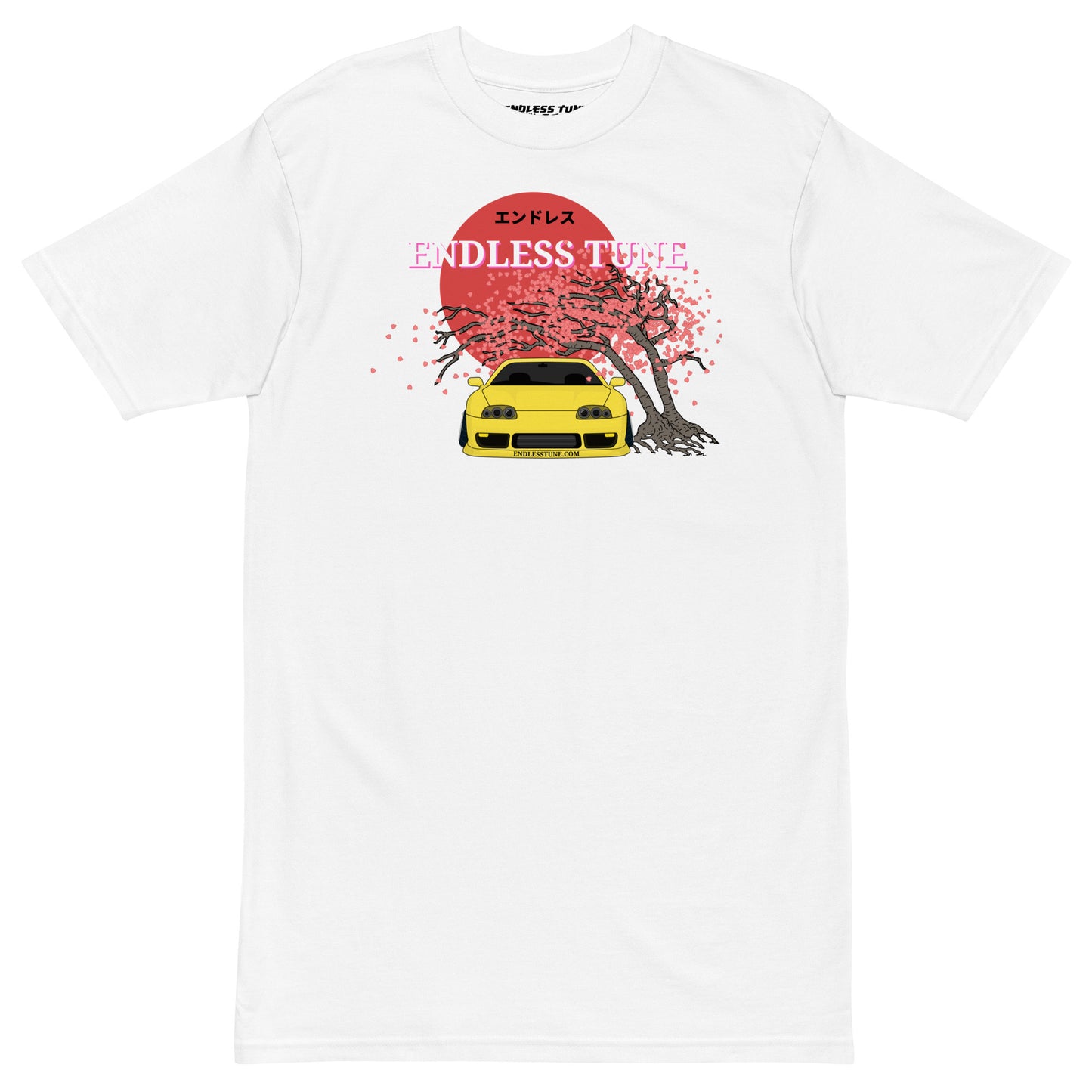 Endless Tune Supra Yellow Sakura Shirt