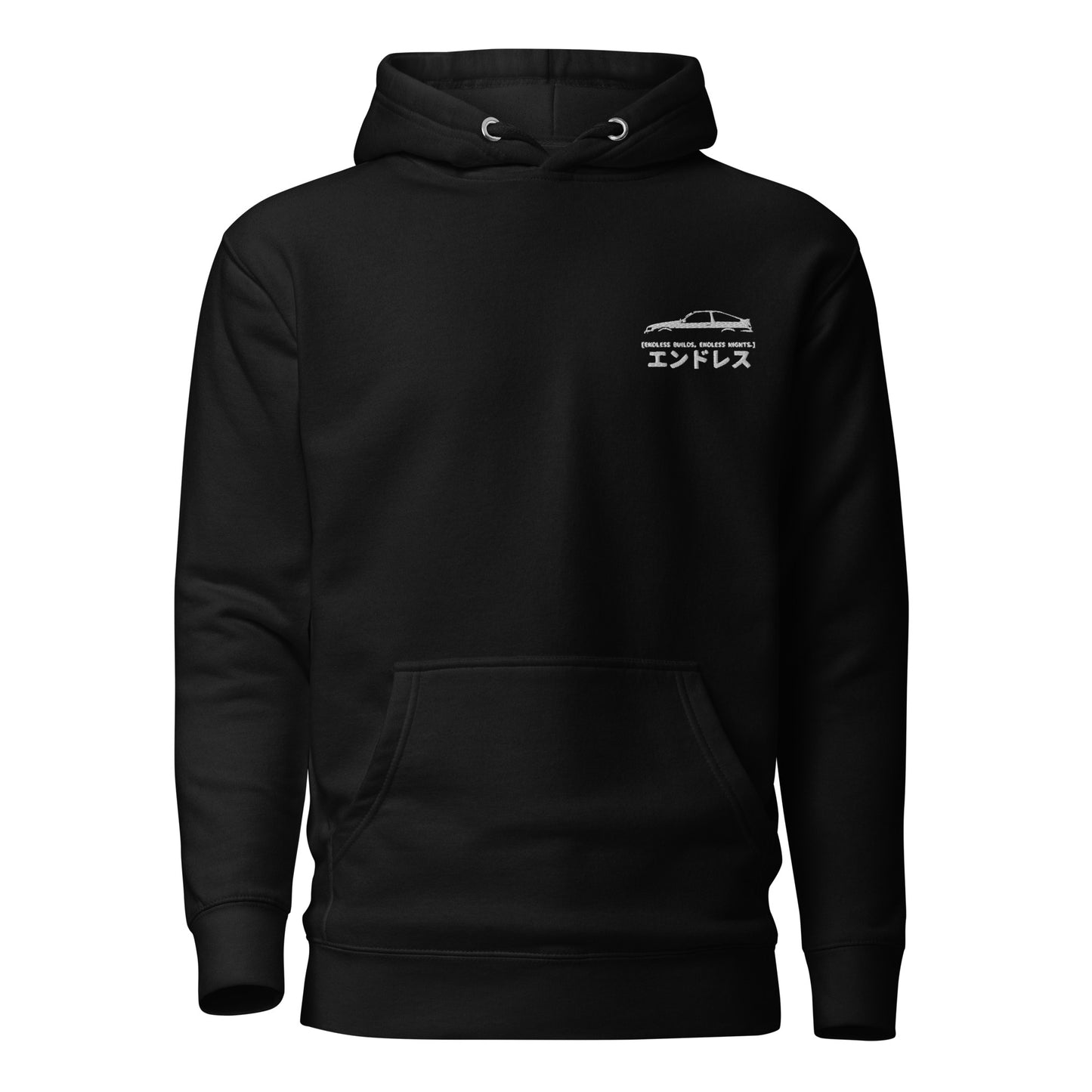 AE86 Endless Embordered Hoodie