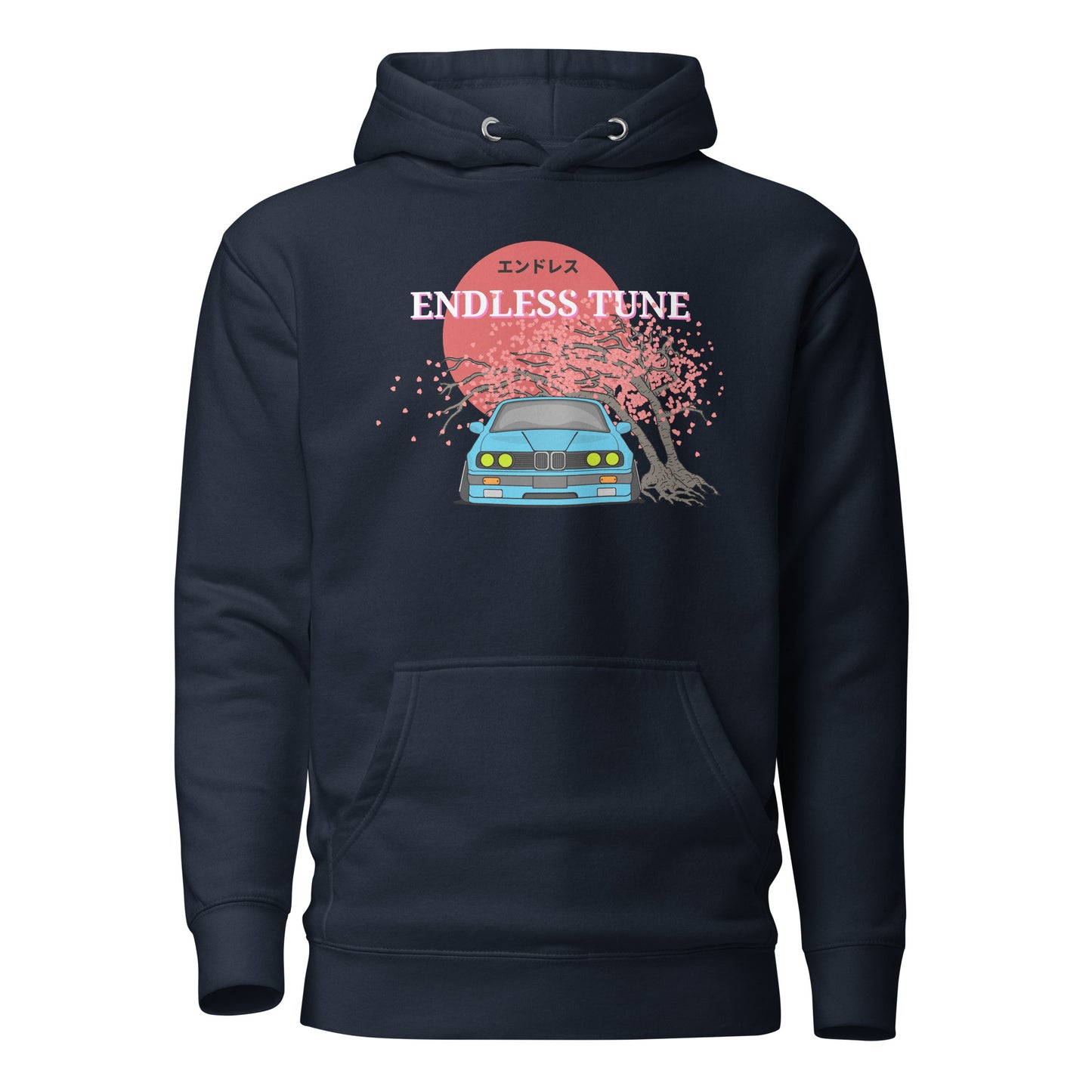 Endless Tune E30 Blue Sakura Hoodie