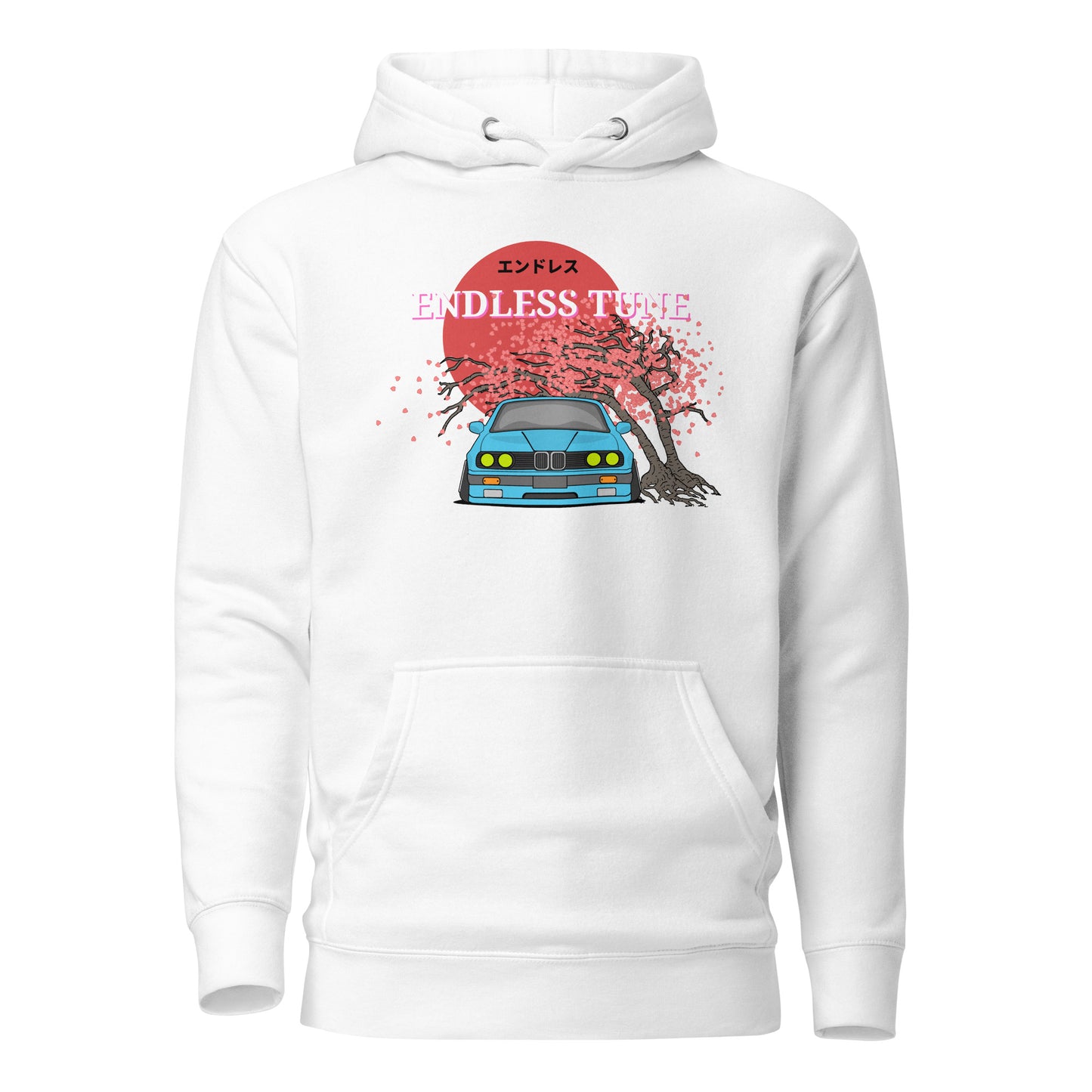 Endless Tune E30 Blue Sakura Hoodie